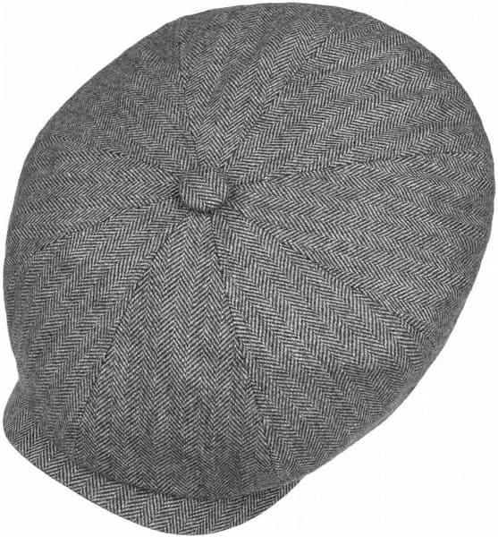 Hatteras Wool/Cashmere/Silk Grey Herringbone, view: 1