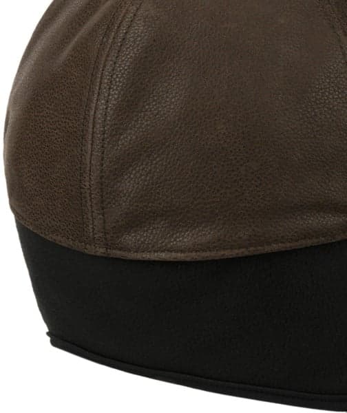 Baseball Cap Chevrette Cowhide EF Brown/Black, view: 4