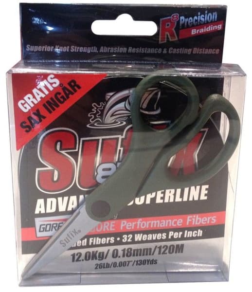 832 Braid w scissor Lime 120m, view: 0