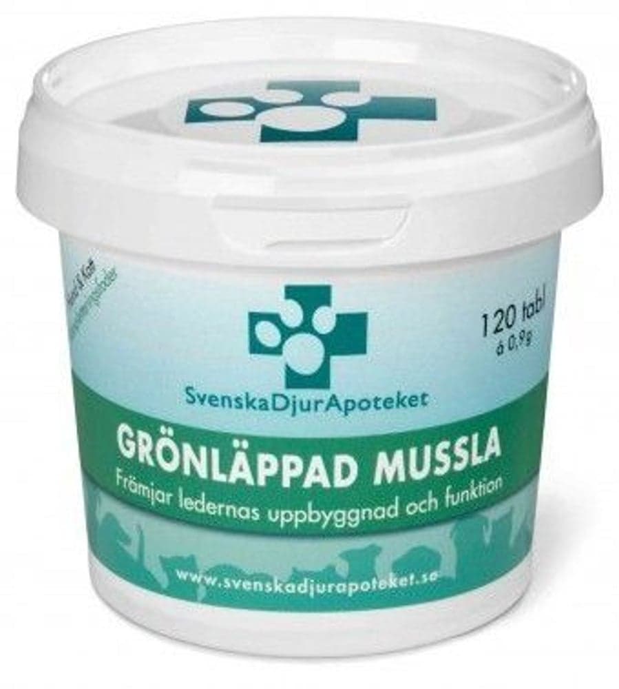 Grönläppad Mussla 120tab (2020), view: 0