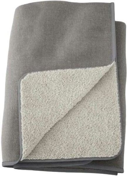 Pläd M Rymdgrå, view: 1