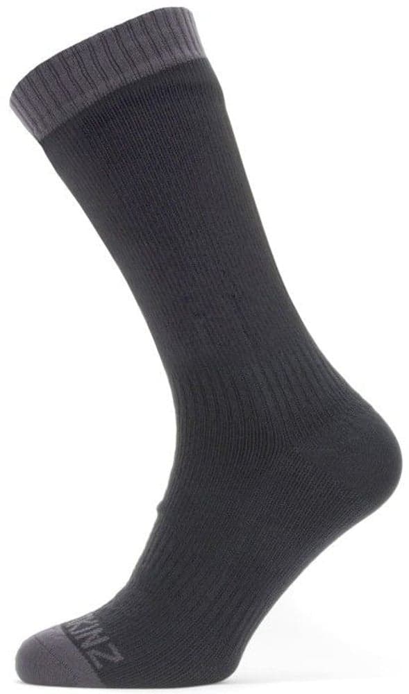 Warm Weather Mid Length Sock Black/Grey, view: 0