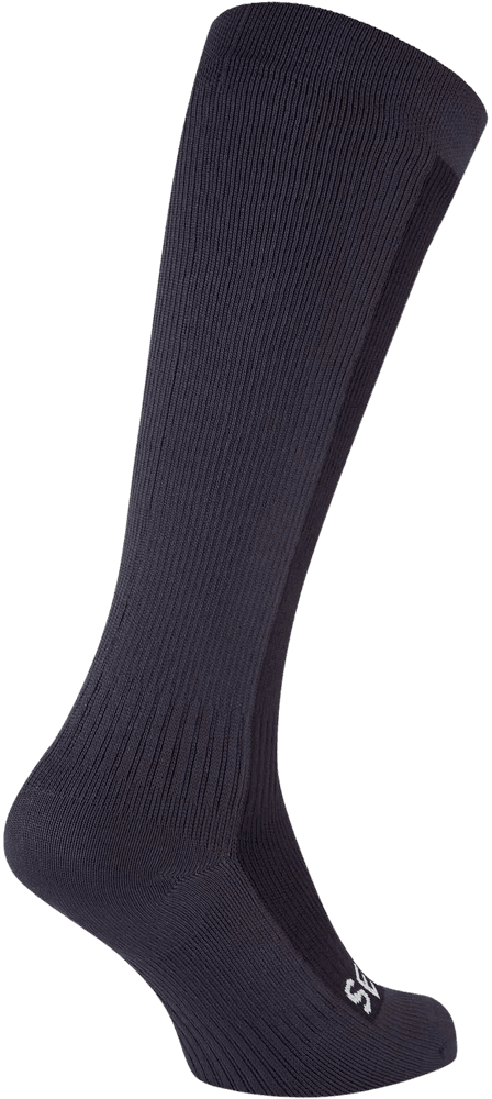 Worstead Waterproof Knee Sock Dark Grey/Black, view: 1