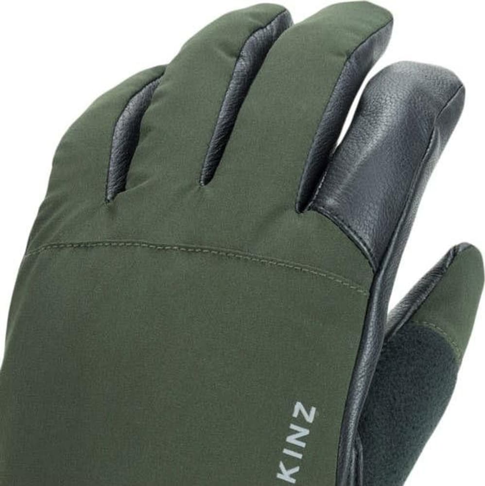 Waterproof All Weather Hunting Glove Olive Green/Black, view: 2