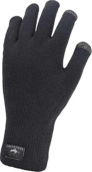 Waterproof All Weather Ultra Grip Knit Glove Black, view: 0