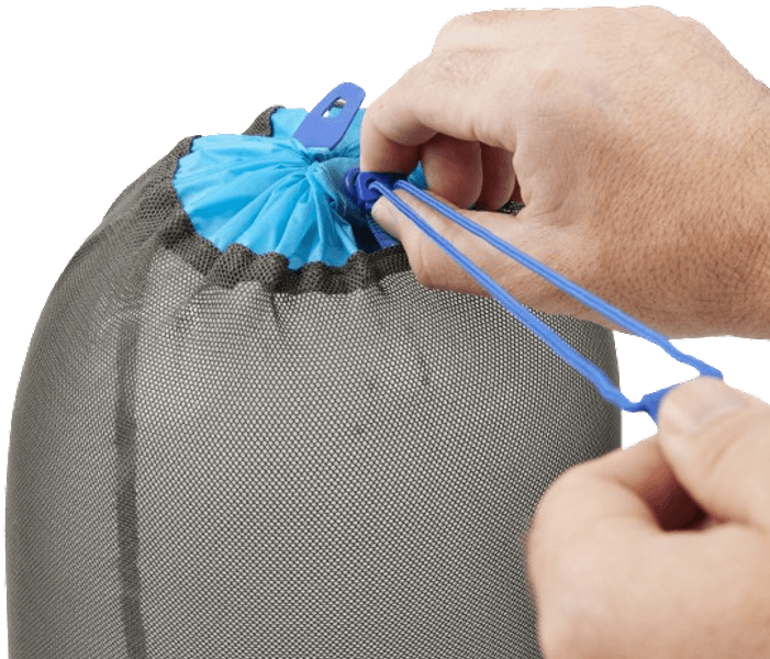 Eco Mesh Stuffsack 8L Beluga, view: 3