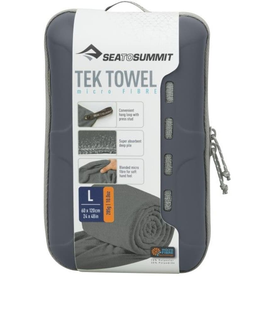 Tek Towel Large 60x120 cm Grey, view: 4