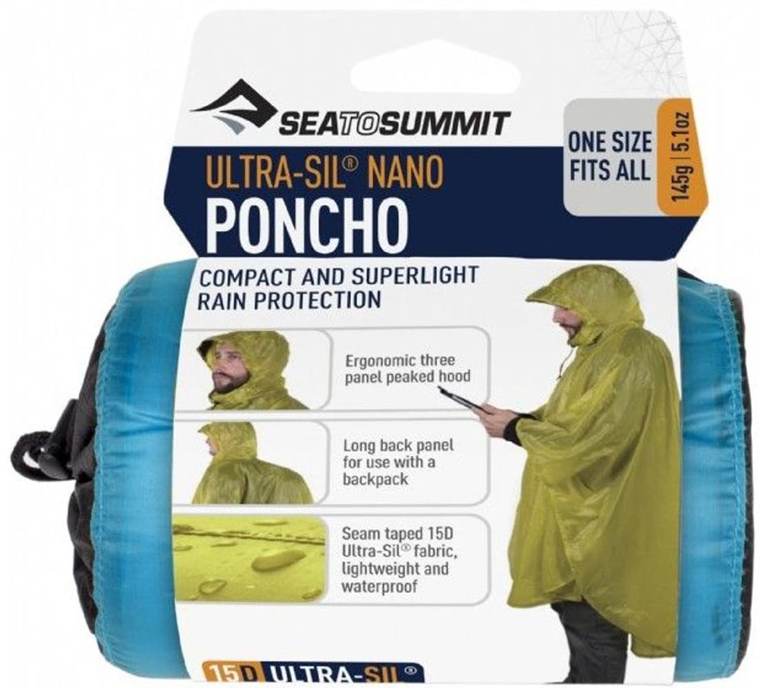 Poncho 15D Ultrasilicone Blue, view: 1