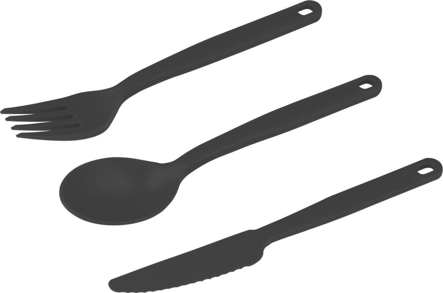 Cutlery Set Polypropylen Charcoal, view: 1