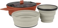 X-Set 21 3 pc (Pot 1.4 L, Bowl,Mug) Rust - view: 0
