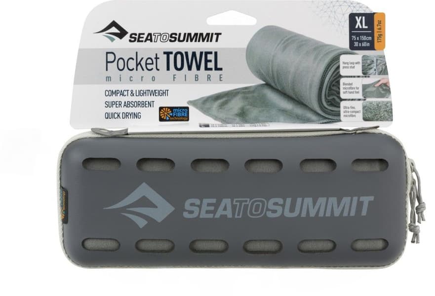 Pocket Towel XLarge 75x150 cm Grey, view: 1