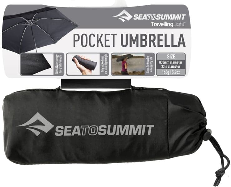 Travellight Umbrella Pocket Black, view: 2