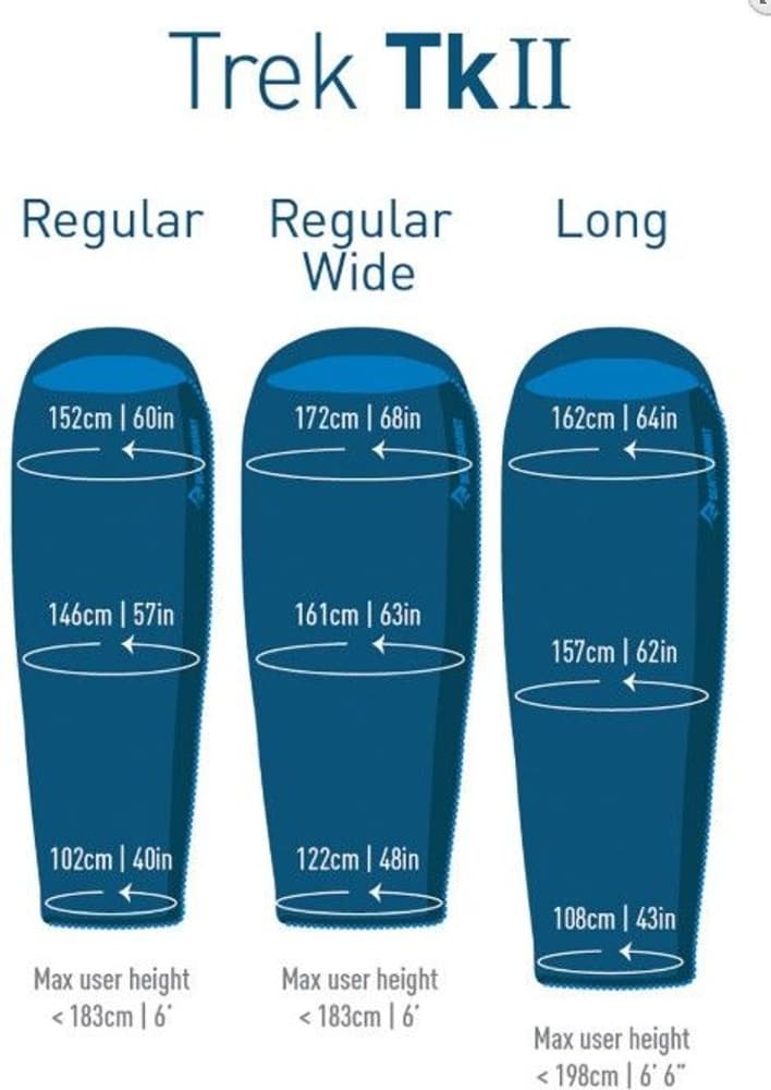 Down Trek TKII -8°C Regular Wide Blue, view: 6