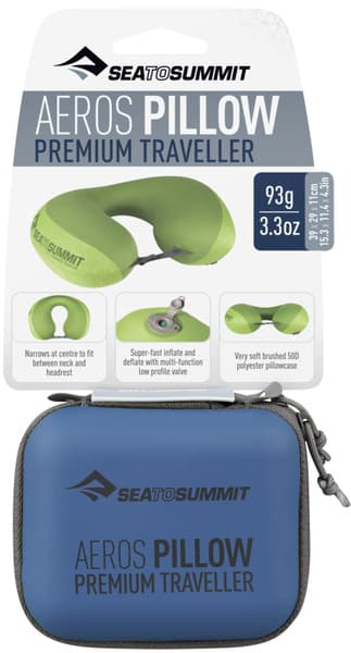 Pillow Aeros Premium Traveller Navy Blue, view: 3
