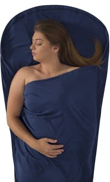 productImage: Sleepliner Cotton Premium Mummy Navy Blue