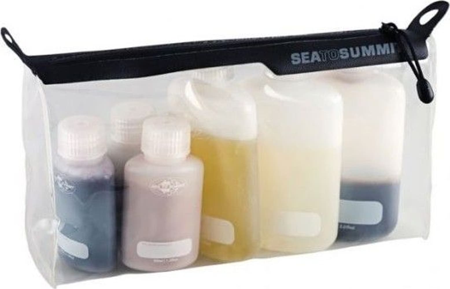 Travelling Light TPU Zip Top Pouch Clear, view: 1