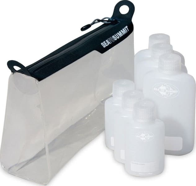 Travelling Light TPU Zip Top Pouch Clear, view: 0