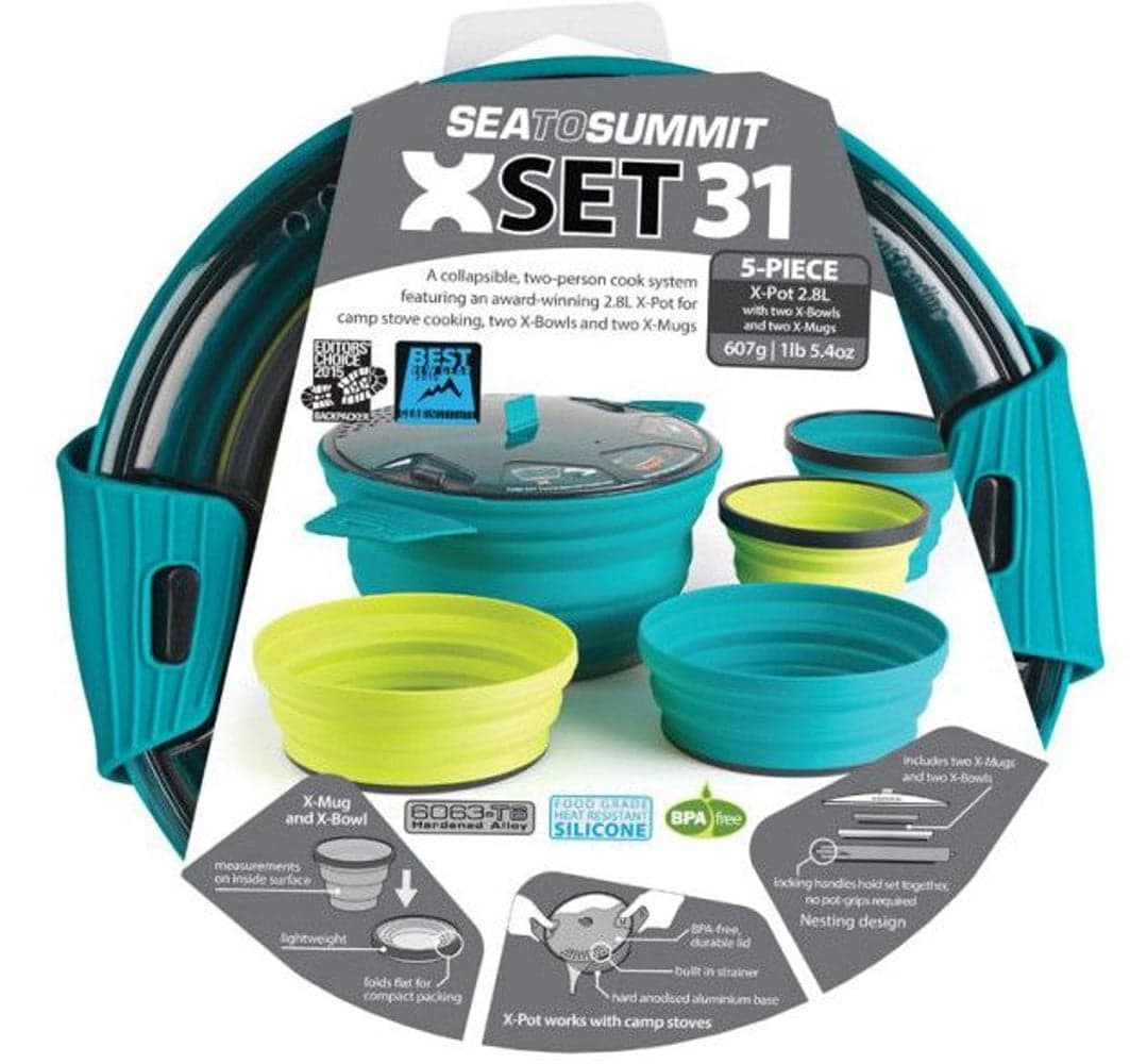 X-Set 31 5-delar (Pot 2,8L, 2xBowl, 2xMug), view: 4
