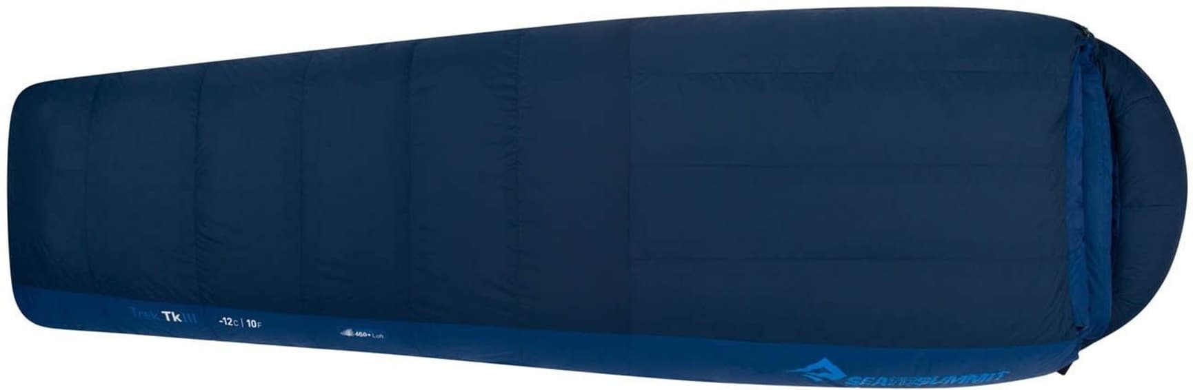 Sleeping Bag Down Trek TKIII -12°C Long Blue, view: 3