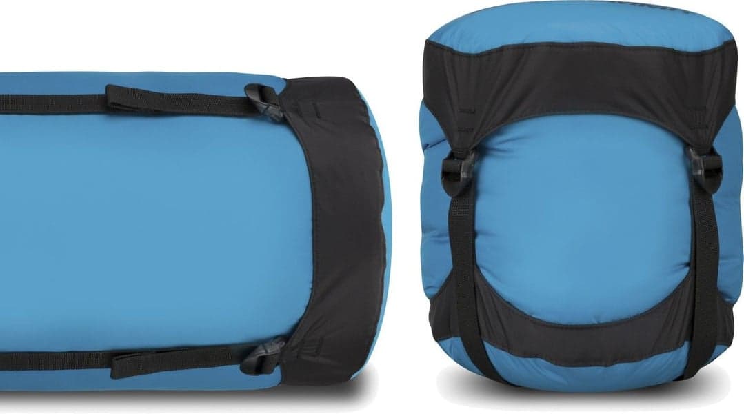 Stuff Sack Compression Nylon L 20L/6,5L Blue, view: 2