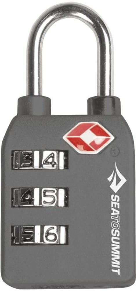 Travelling Light Lock Combination TSA Black/Grey, view: 0