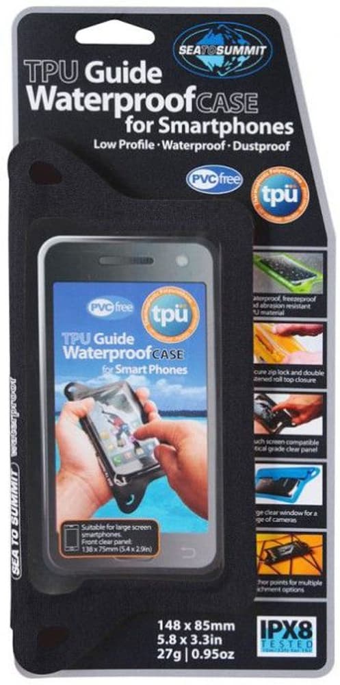 TPU Smartphone Xlarge Waterproof Case Black, view: 2