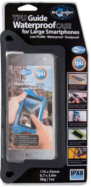 TPU Smartphone Xlarge Waterproof Case Black, view: 3