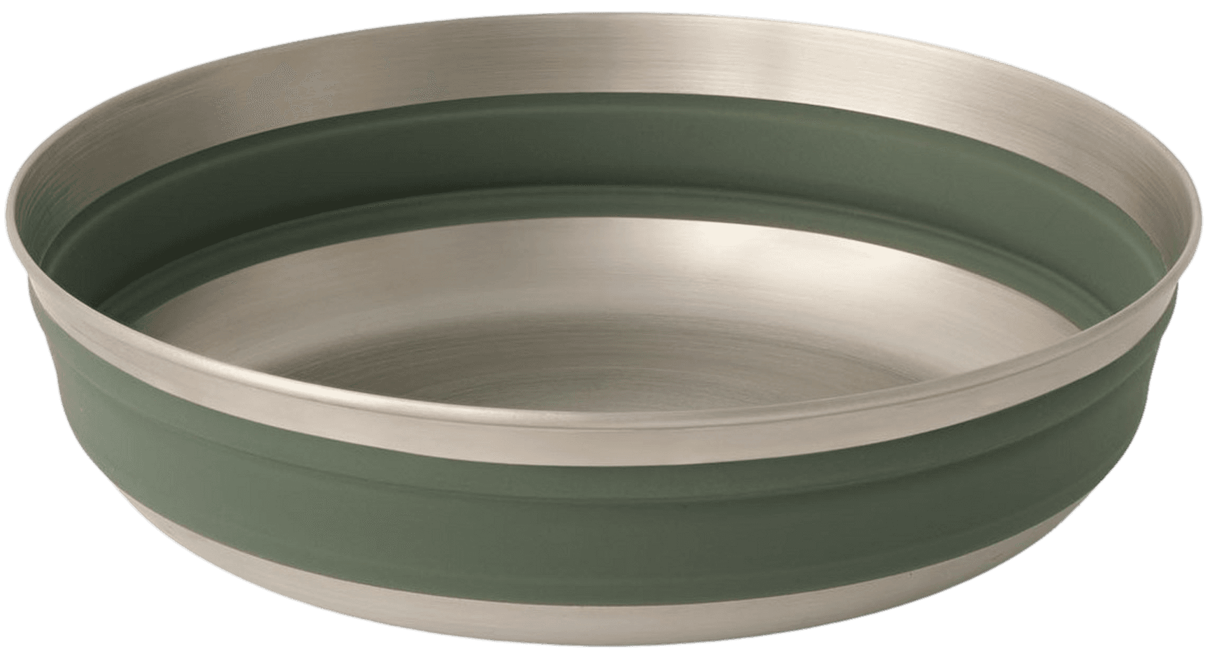 Detour Stainless Steel Collapsible Bowl L Green, view: 0