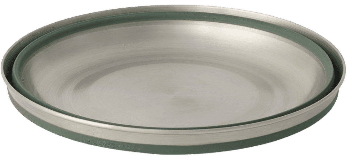 Detour Stainless Steel Collapsible Bowl L Green, view: 1
