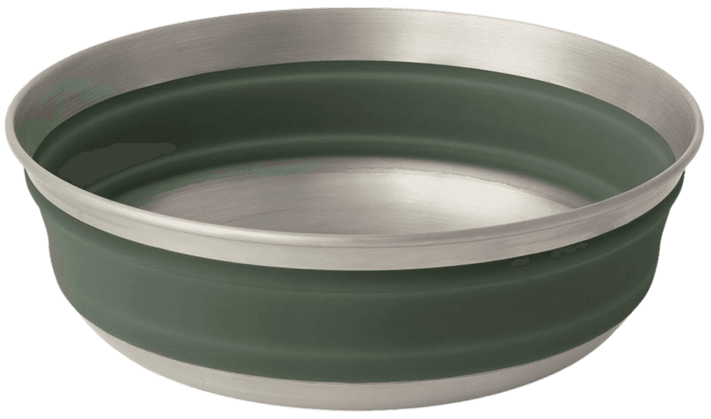 Detour Stainless Steel Collapsible Bowl M Green, view: 0