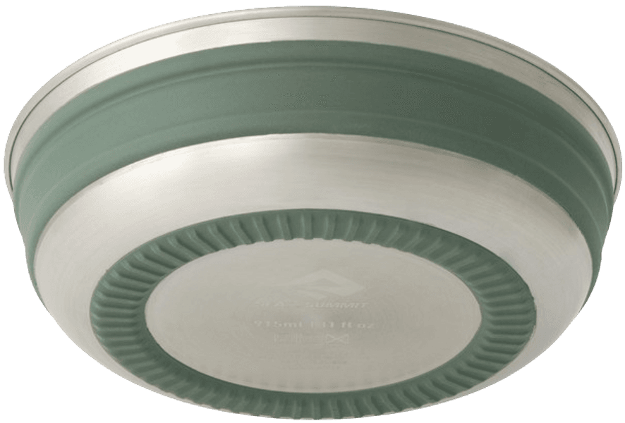 Detour Stainless Steel Collapsible Bowl M Green, view: 1