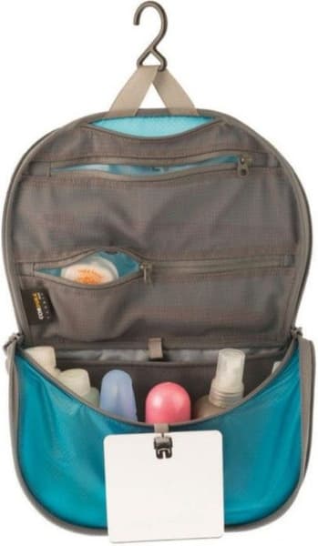 Travelling Light Toiletry Hanging Bag Small Blue/Grey, view: 0