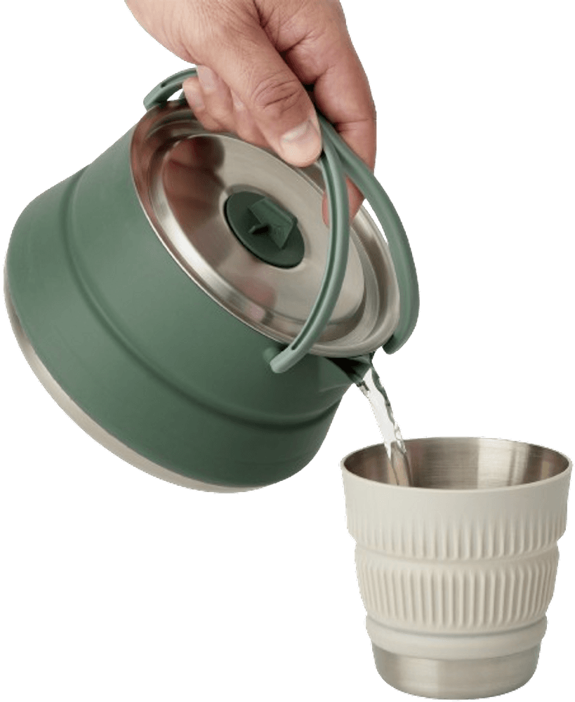 Detour Stainless Steel Collapsible Kettle 1.6L, view: 3