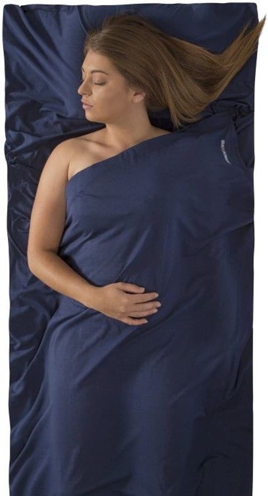 Sleepliner Cotton Premium Traveller with Pillow Navy, view: 0