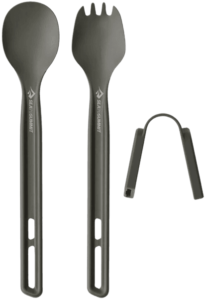 Frontier UL Cutlery Set [2 Piece] Long Handle Spoon And Spork, view: 0
