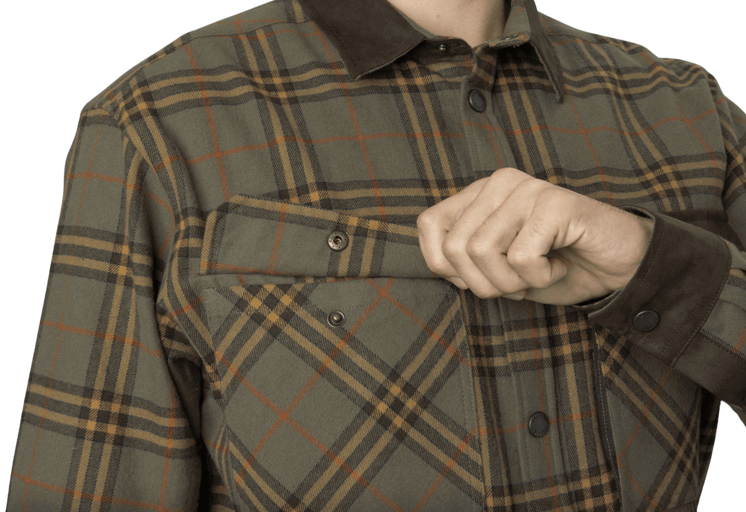 Banff Shirt Grape Leaf/Terracotta Check, view: 2