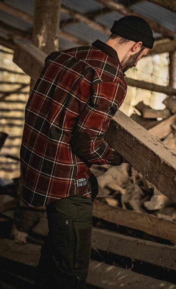 Banff Shirt Red Check, view: 3