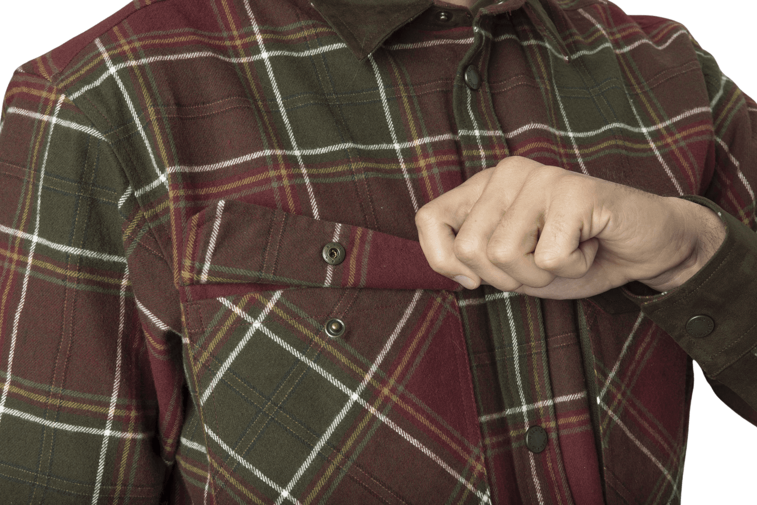 Banff Shirt Red Check, view: 2
