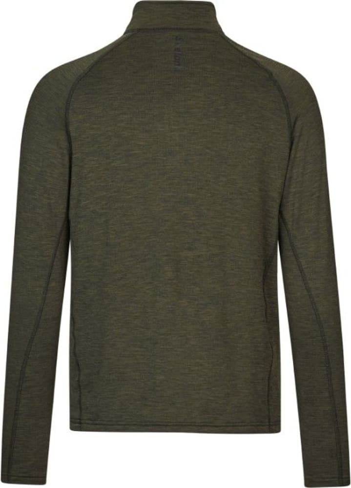 Peak Half-Zip Pine Green Melange, view: 1