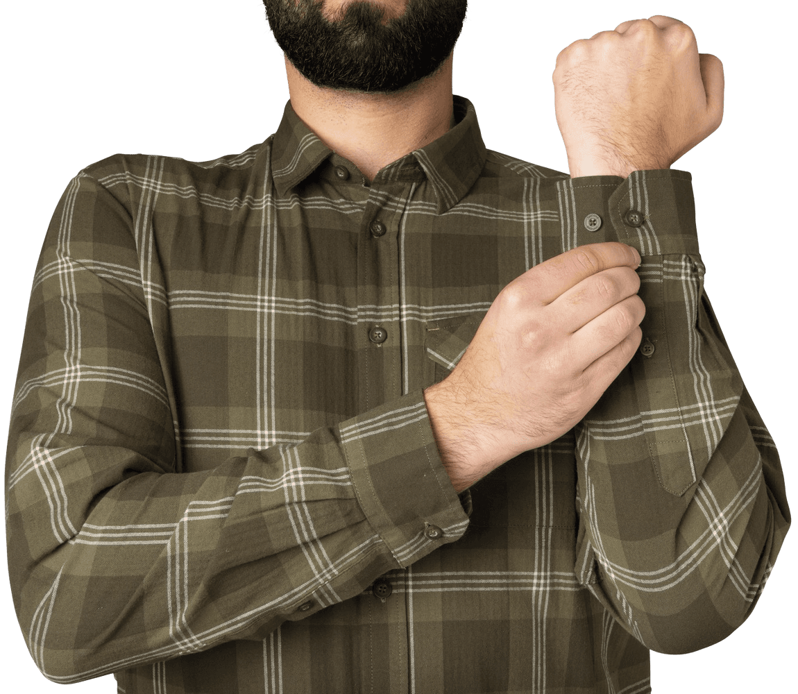 Highseat Shirt Pine Green Check, view: 3