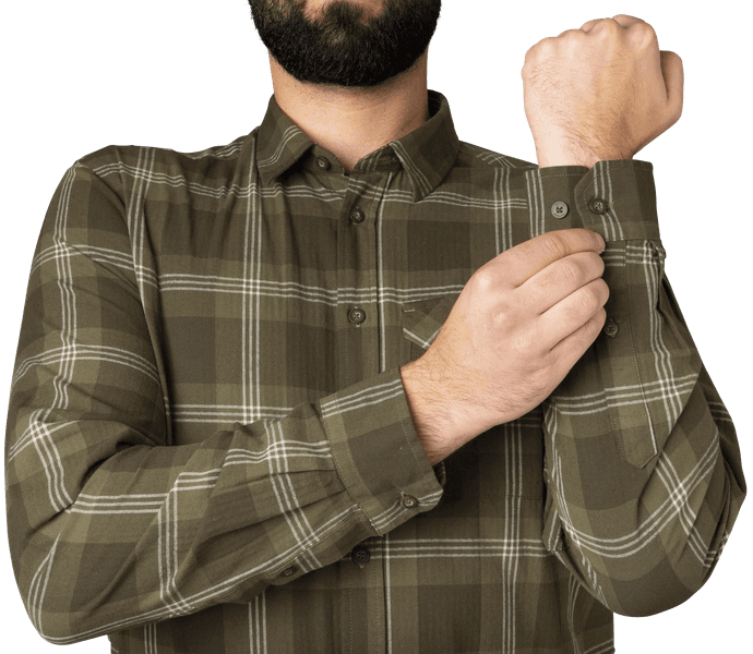 Highseat Shirt Pine Green Check, view: 3