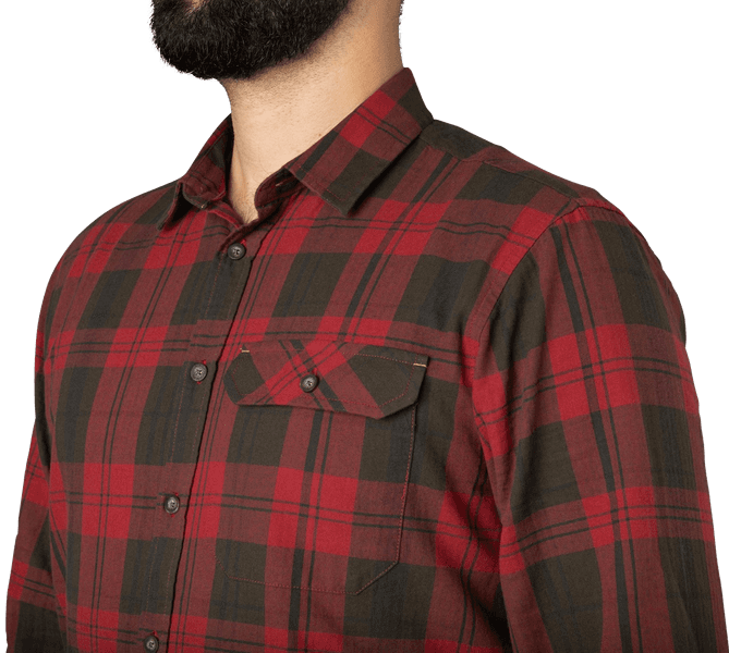 Highseat Shirt Red Forest Check, view: 2