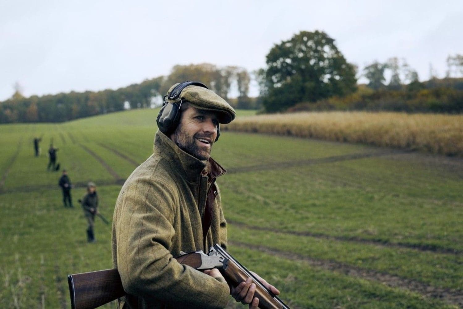 Ragley Sixpence Moss Check, view: 1