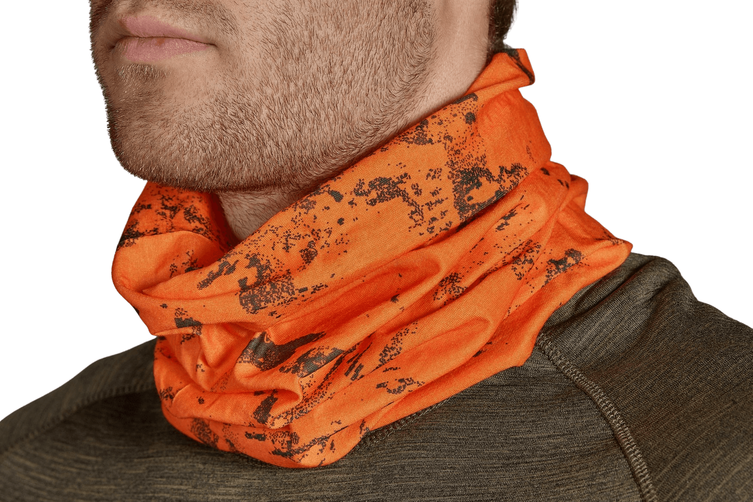 Neck Gaiter 2-Pack Pine Green/Invis Orange Blaze, view: 3