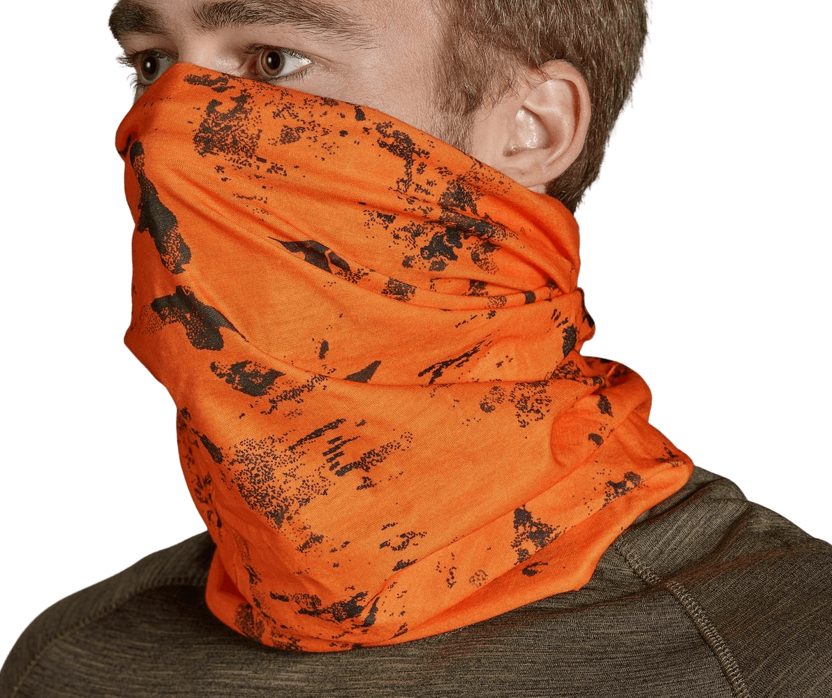 Neck Gaiter 2-Pack Pine Green/Invis Orange Blaze, view: 4