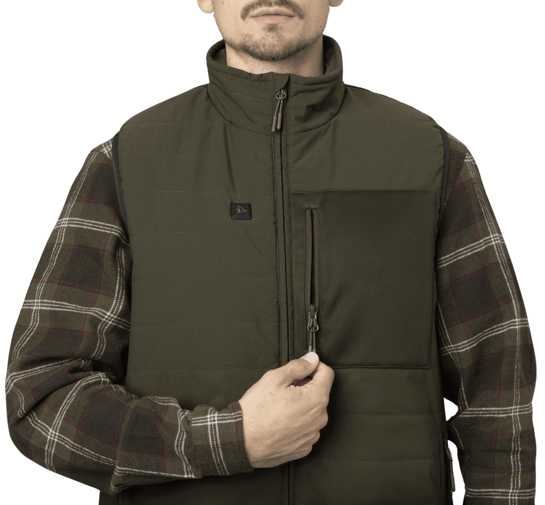 Celsius Heat Vest Pine Green, view: 2