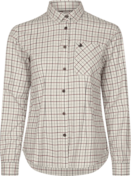 Kerry Shooting Shirt Cabernet/Blue Check, view: 0