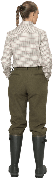 Kerry Shooting Shirt Cabernet/Blue Check, view: 5