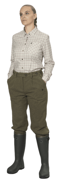 Kerry Shooting Shirt Cabernet/Blue Check, view: 4