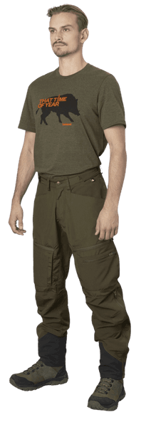 That Time T-shirt Pine Green Melange, view: 2